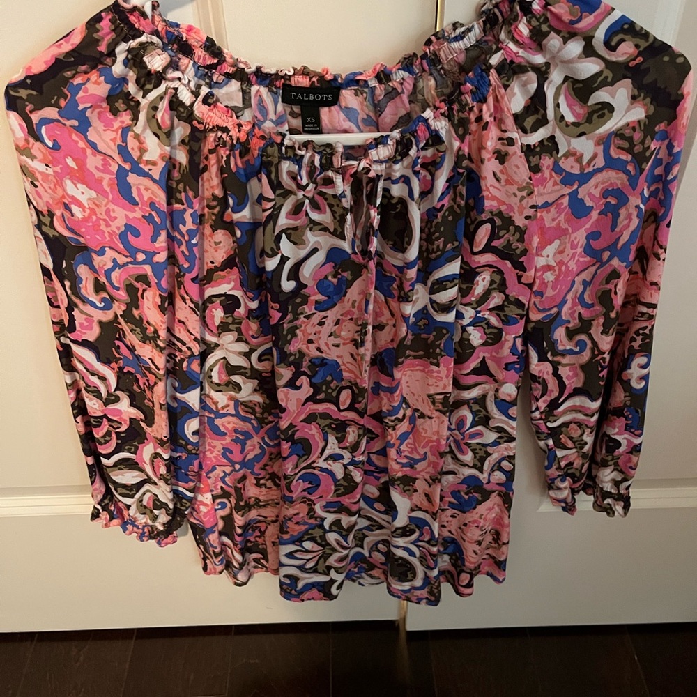 Talbots Women's Multicolor Blouse